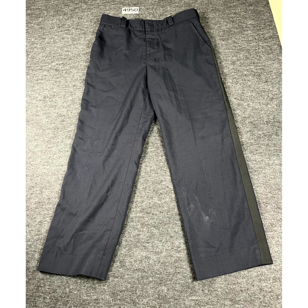 VF Imagewear Pants Mens 34R Black Side Stripe Stretch New Generation‎ Straight
